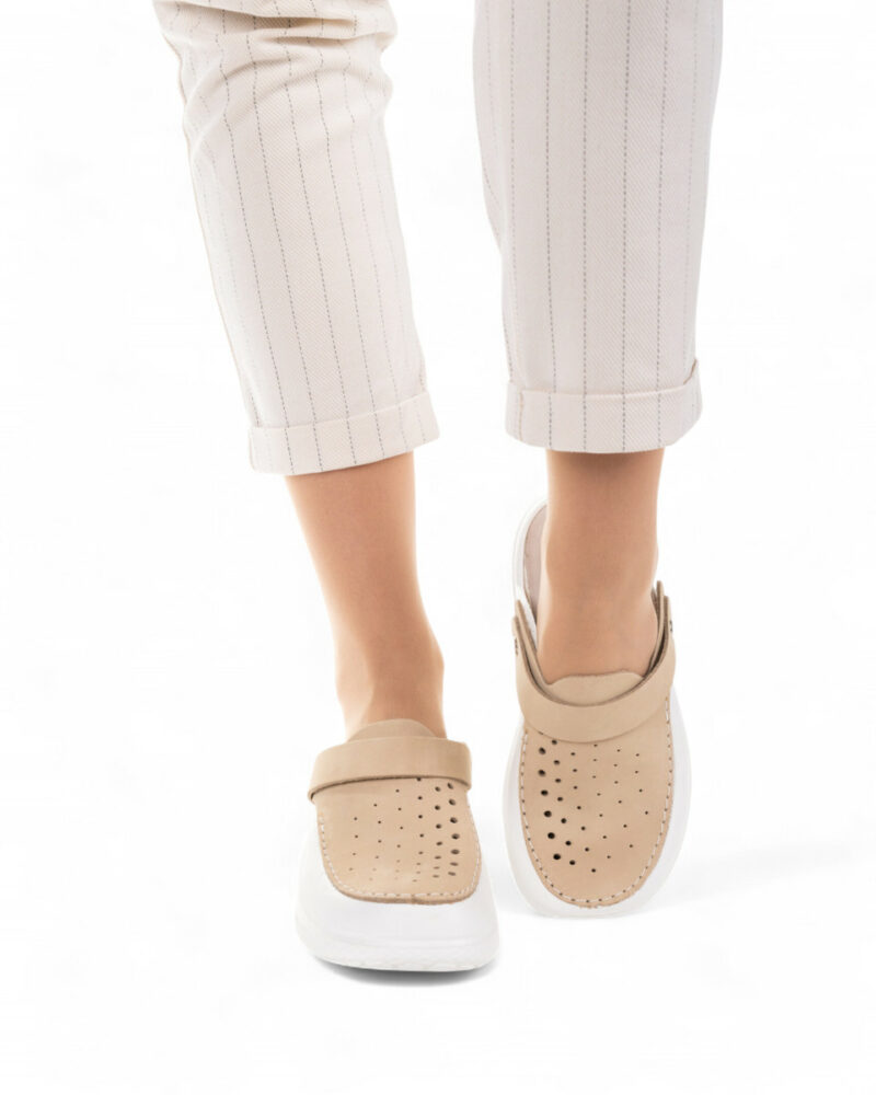 Ανατομικα Clogs Biancomolina - Μπεζ - Image 10