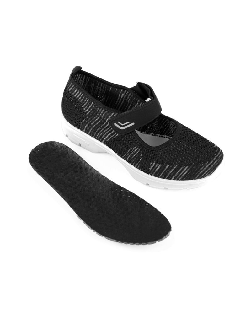 Super Soft Αθλητικές Μπαλαρίνες - Γκρι - Image 4