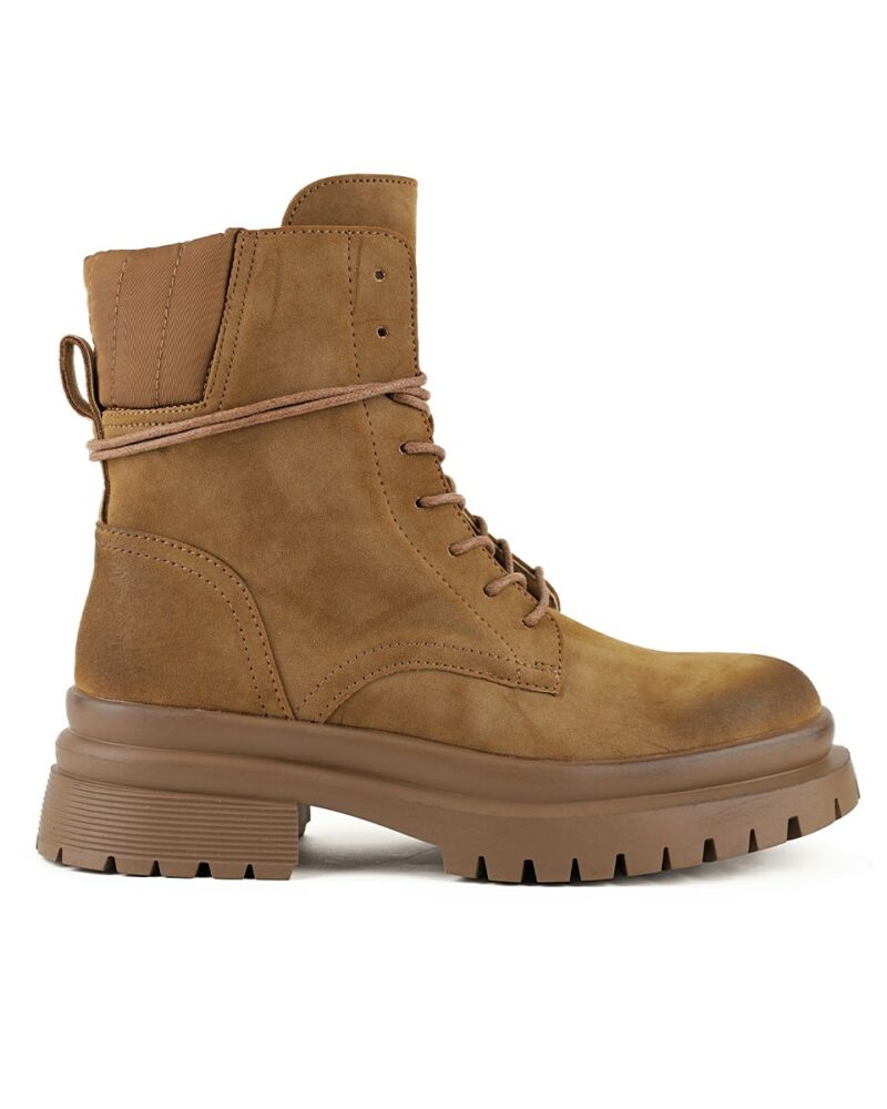 Αρβυλάκια Nubuck - Κάμελ - Image 2
