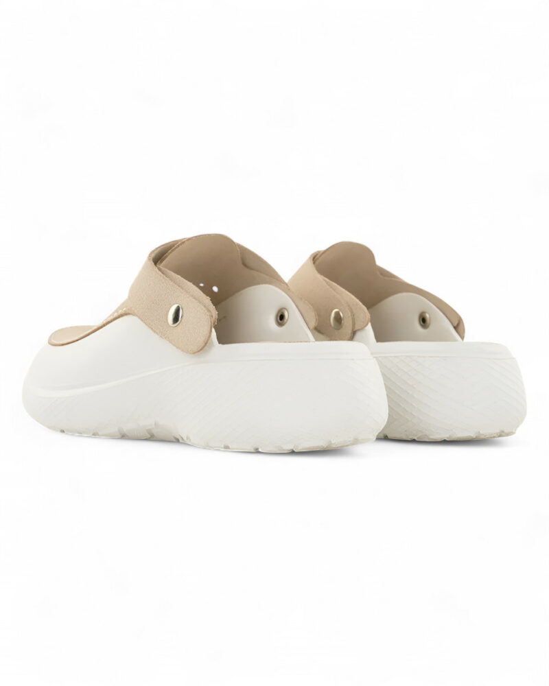 Ανατομικα Clogs Biancomolina - Μπεζ - Image 6