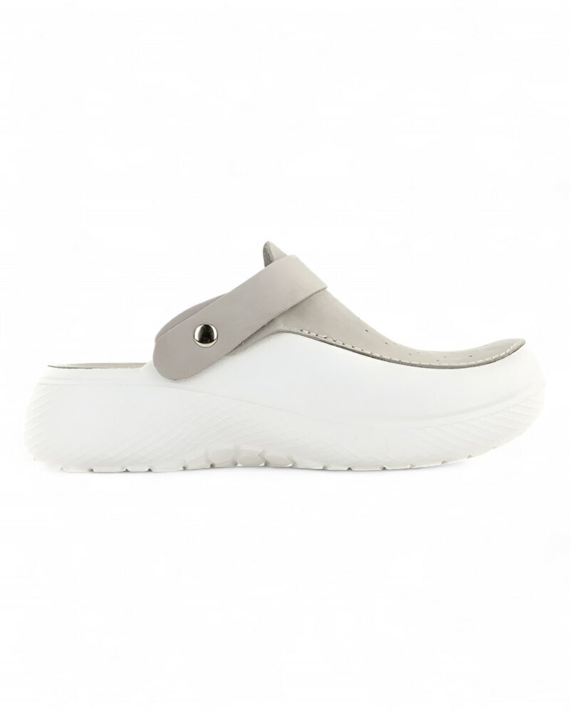 Ανατομικα Clogs Biancomolina - Γκρι - Image 2