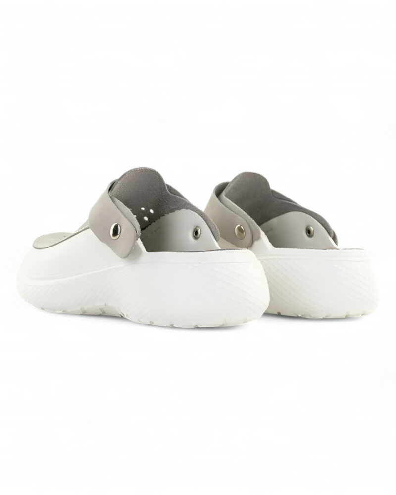 Ανατομικα Clogs Biancomolina - Γκρι - Image 5