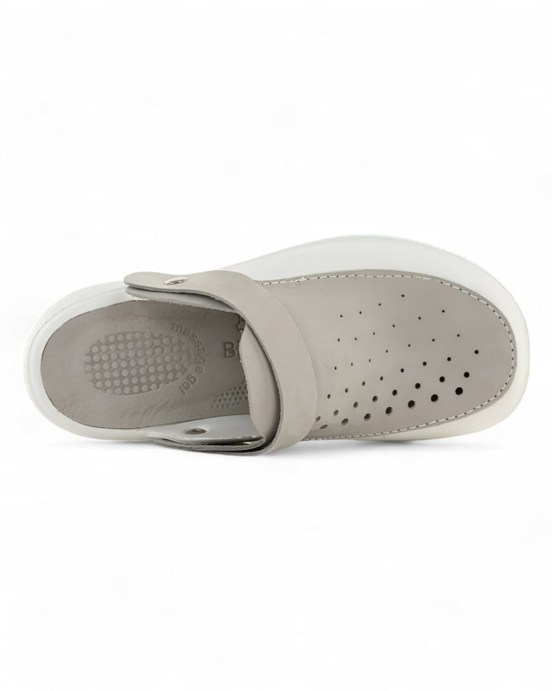 Ανατομικα Clogs Biancomolina - Γκρι - Image 3