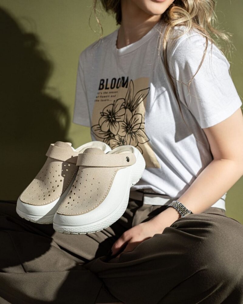 Ανατομικα Clogs Biancomolina - Μπεζ - Image 14