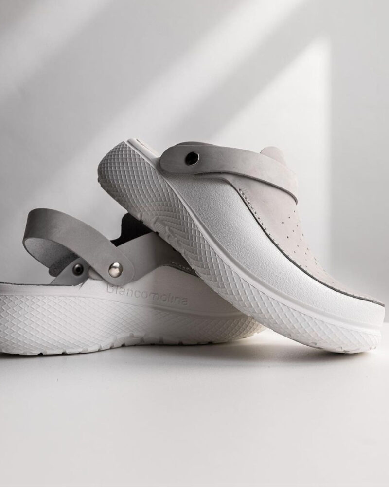 Ανατομικα Clogs Biancomolina - Γκρι - Image 7