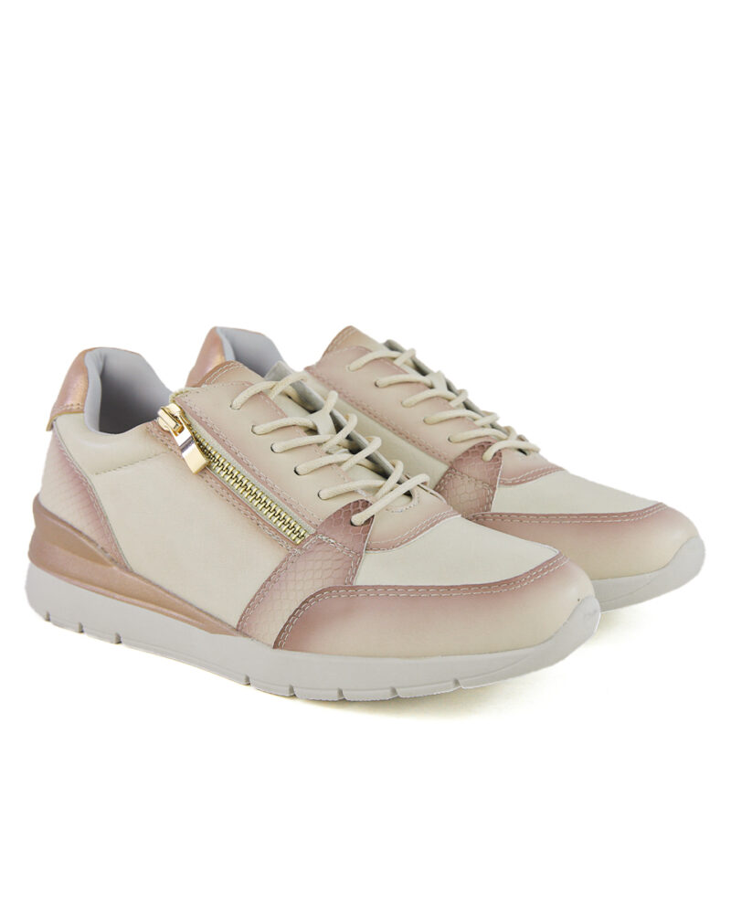 Comfort Sneakers - Μπεζ - Image 3