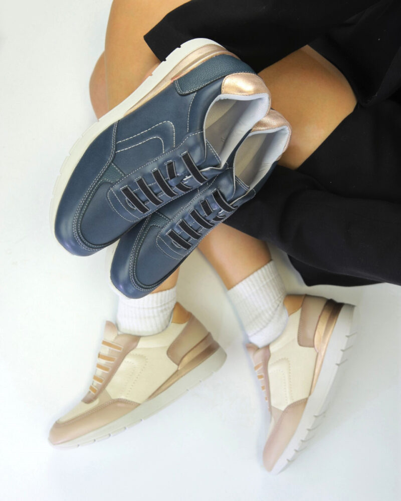 Comfort Sneakers - Μπλε - Image 4