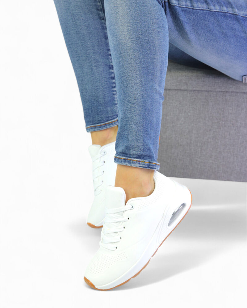 Air Sneakers με Ανατομικό Πάτο - Λευκό