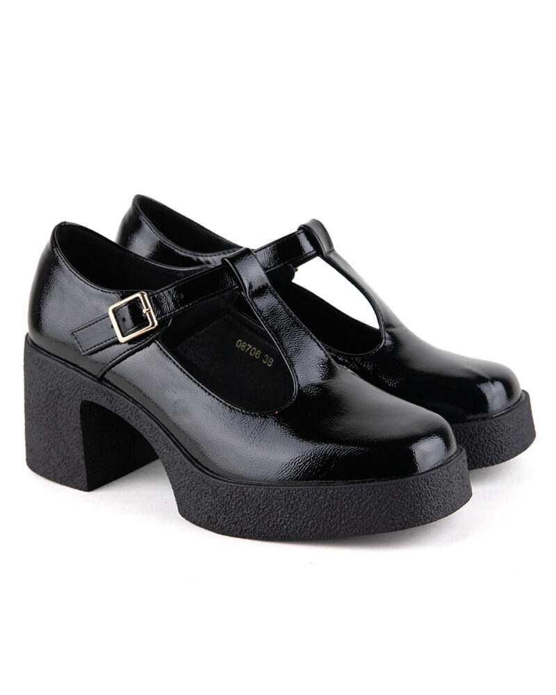 Mary Janes - Μαύρο - Image 2