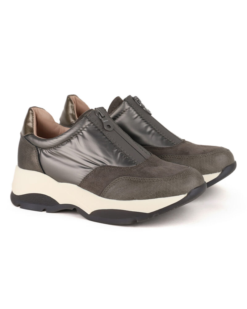 Αδιάβροχα Comfort Sneakers - Γκρι - Image 3