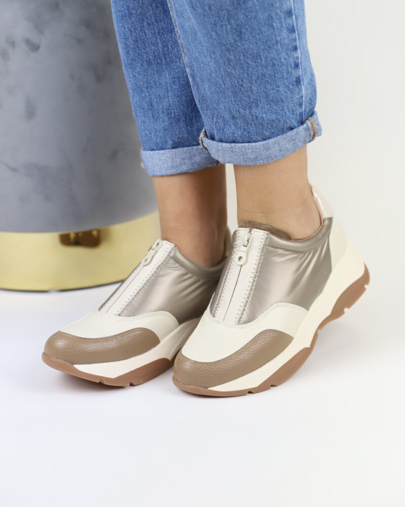 Αδιάβροχα Comfort Sneakers - Μπεζ