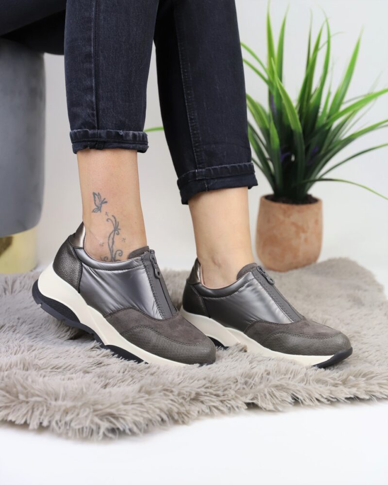 Αδιάβροχα Comfort Sneakers - Γκρι
