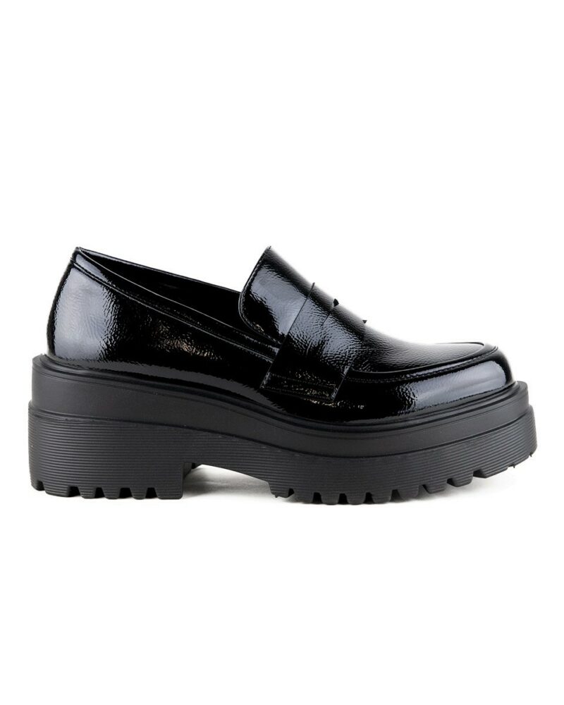 Loafers Δίσολα - Μαύρο Λουστρίνι - Image 2