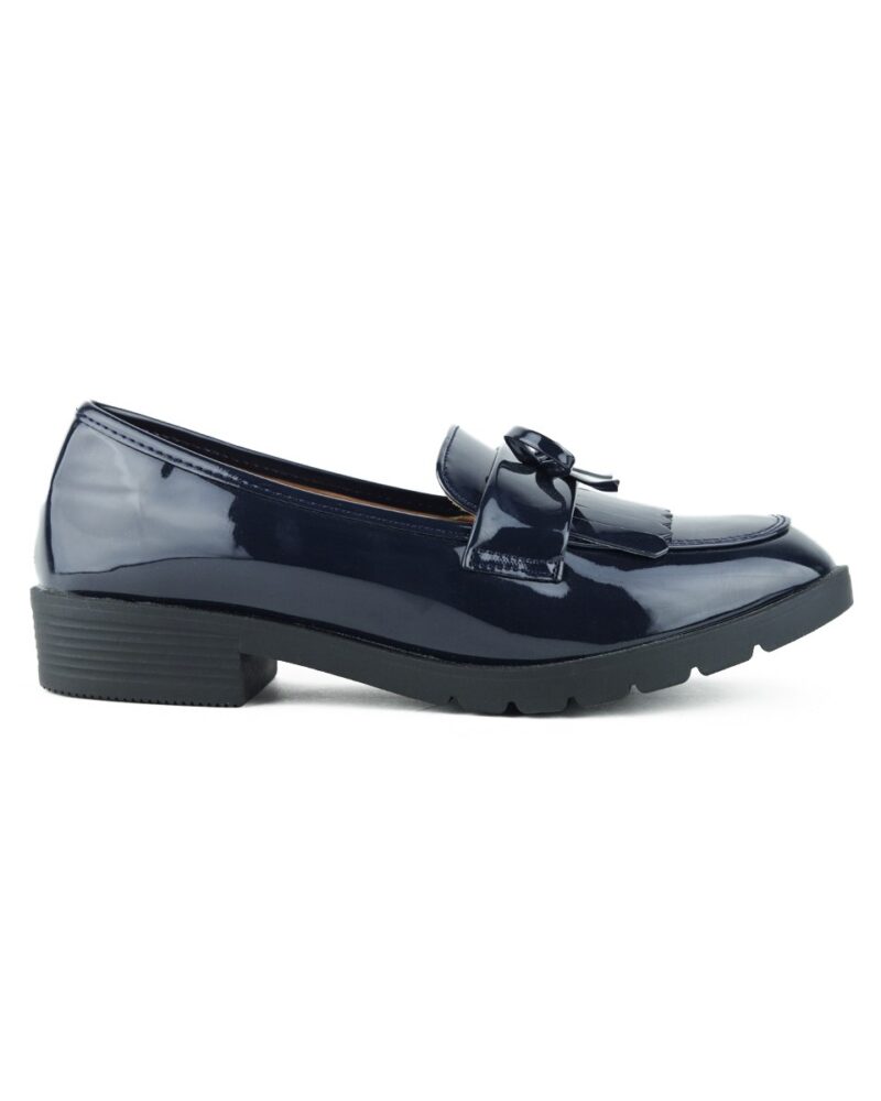 Comfort Loafers με Διακοσμητικό Φιογκάκι - Μπλε - Image 2