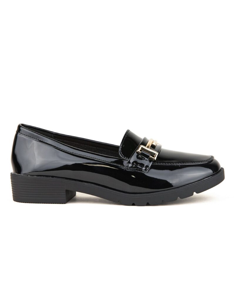 Comfort Loafers με Διακοσμητικό - Μαύρο - Image 2