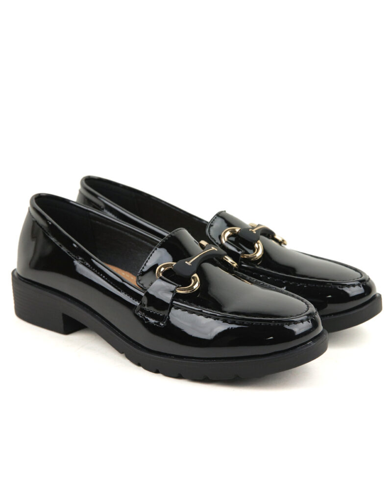 Comfort Loafers με Διακοσμητικό - Μαύρο - Image 2