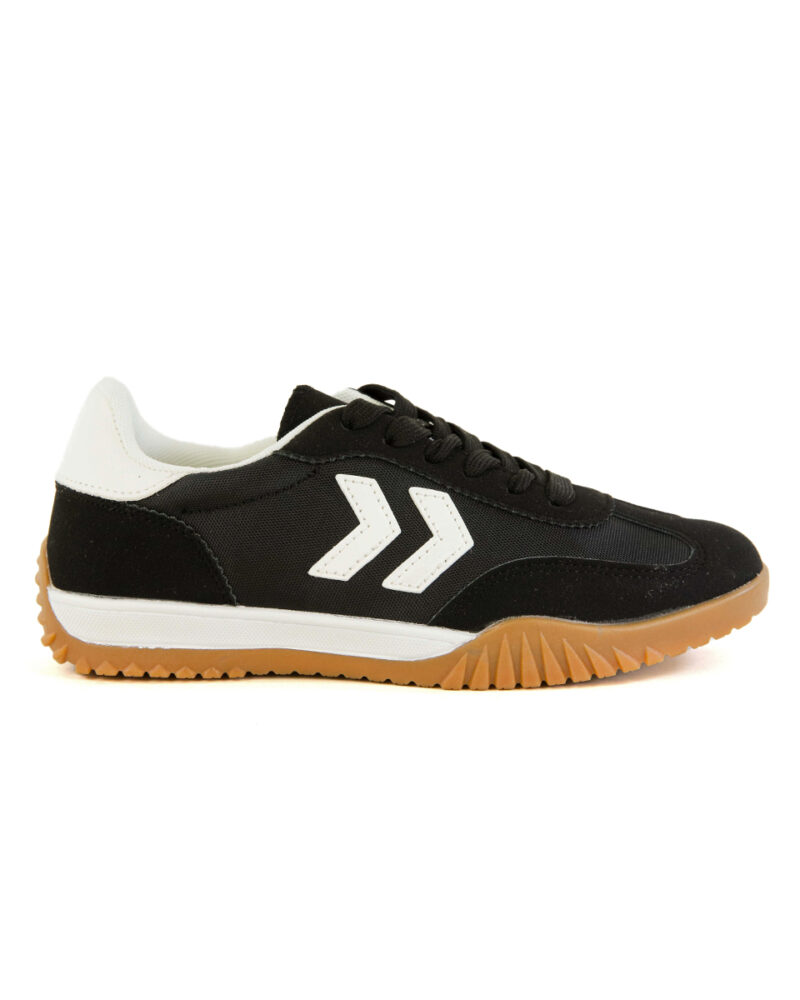 Sneakers με Συνδυασμό Υλικών - Μαύρο - Image 2
