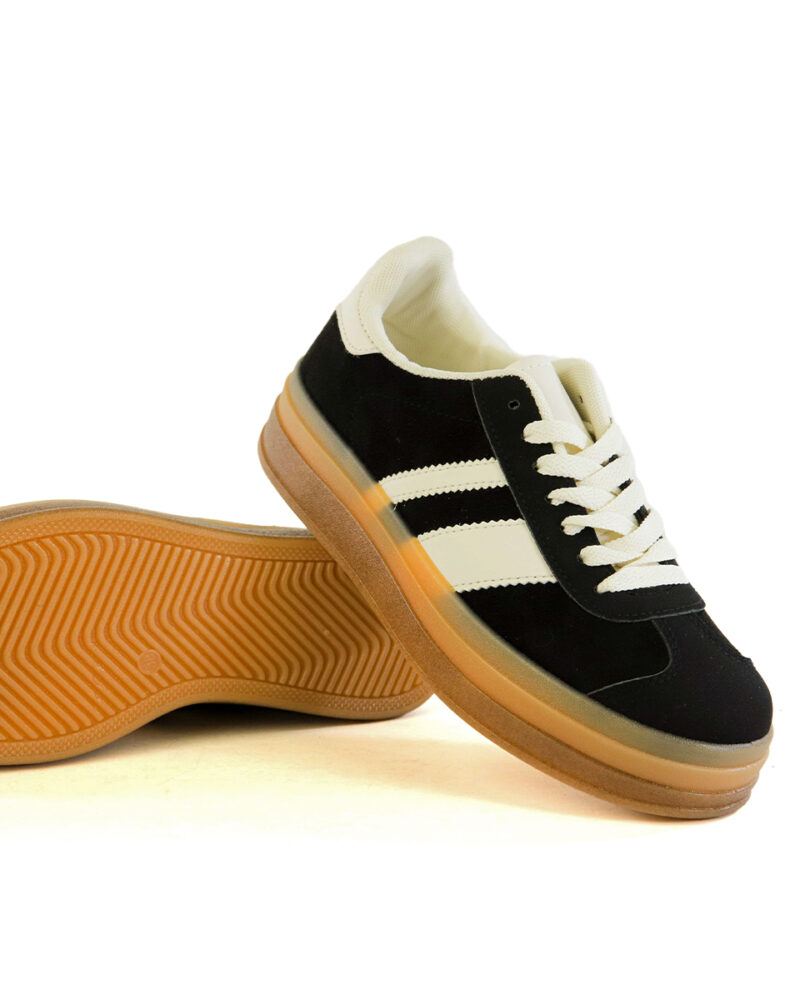 Sneaker Δίσολα - Μαύρο - Image 3