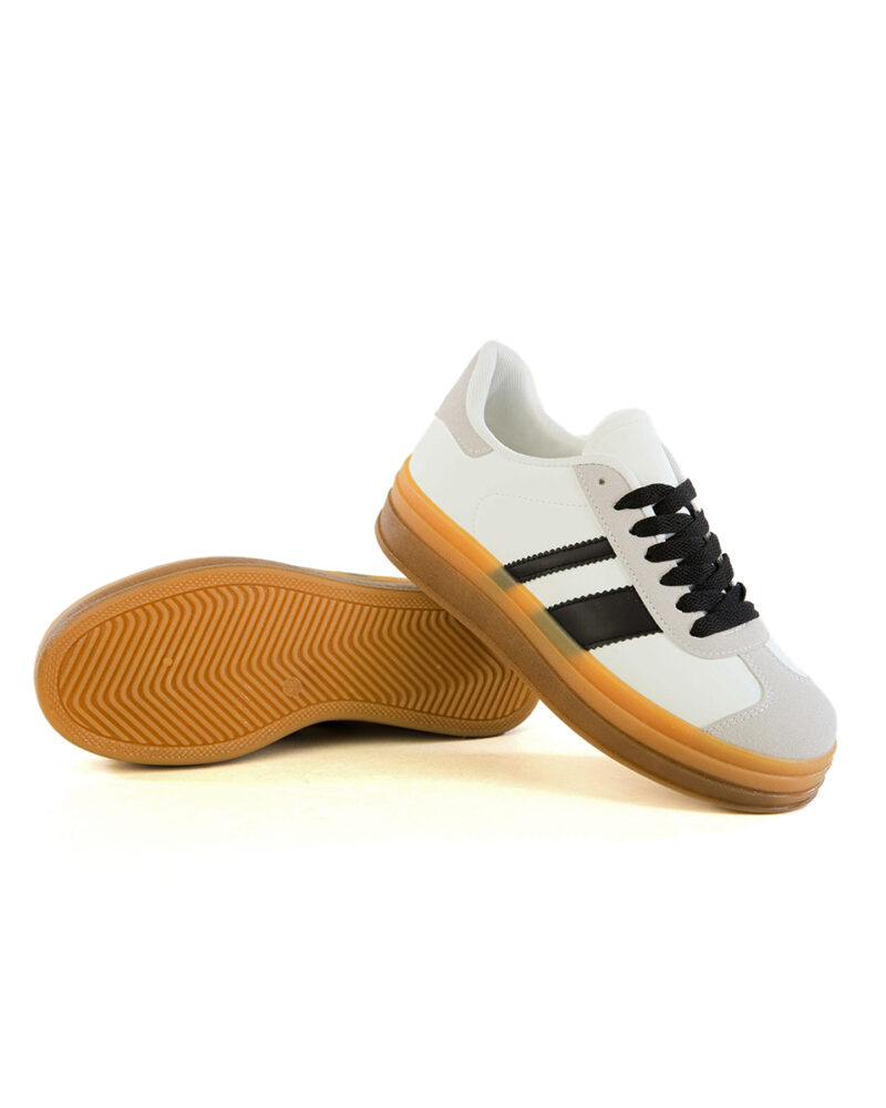 Sneaker Δίσολα - Λευκό - Image 3