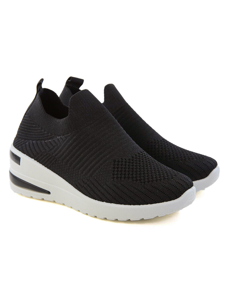 Soft Sneaker Κάλτσα - Μαύρο - Image 2