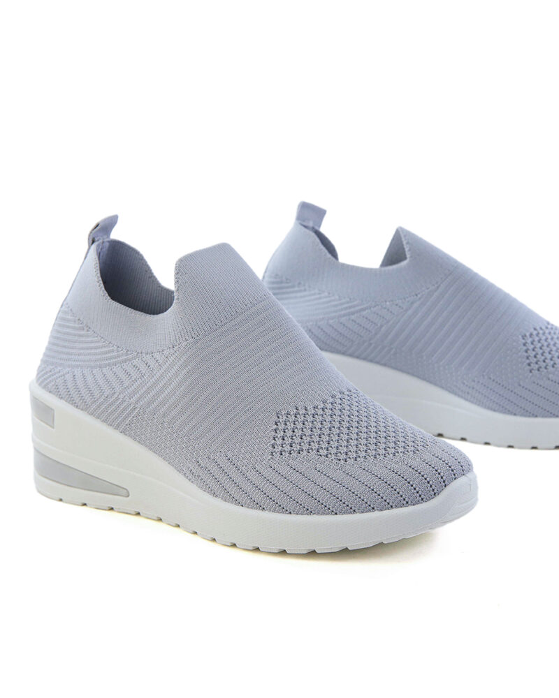 Soft Sneaker Κάλτσα - Γκρί - Image 3