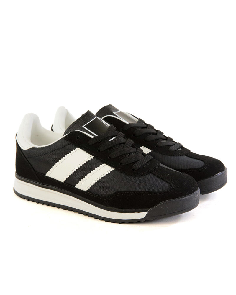 Sneaker με Συνδυασμό Χρωμάτων - Μαύρο - Image 2