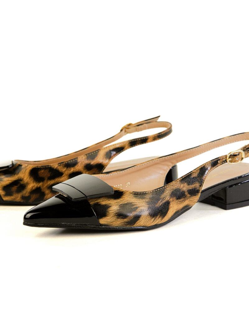 Γόβες Flat με Διακοσμητικό - Leopard - Image 3