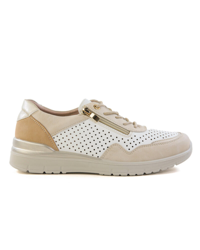 Ανατομικά Sneakers - Μπεζ - Image 2