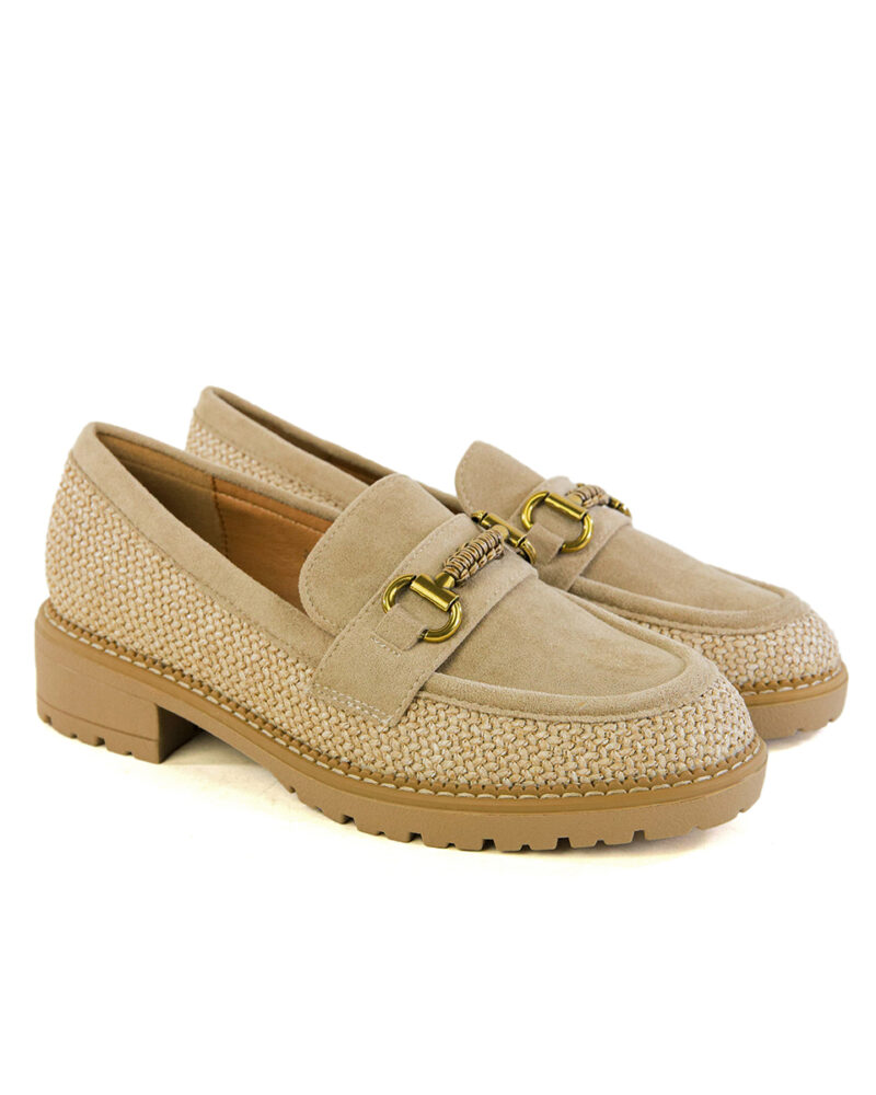 Loafers με Διακοσμητικό - Μπεζ - Image 3