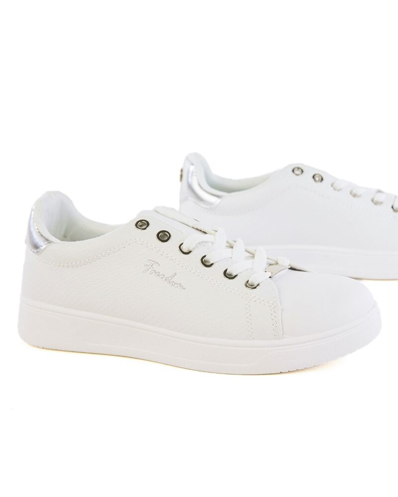 Sneaker με Snake Print - Λευκό - Image 3