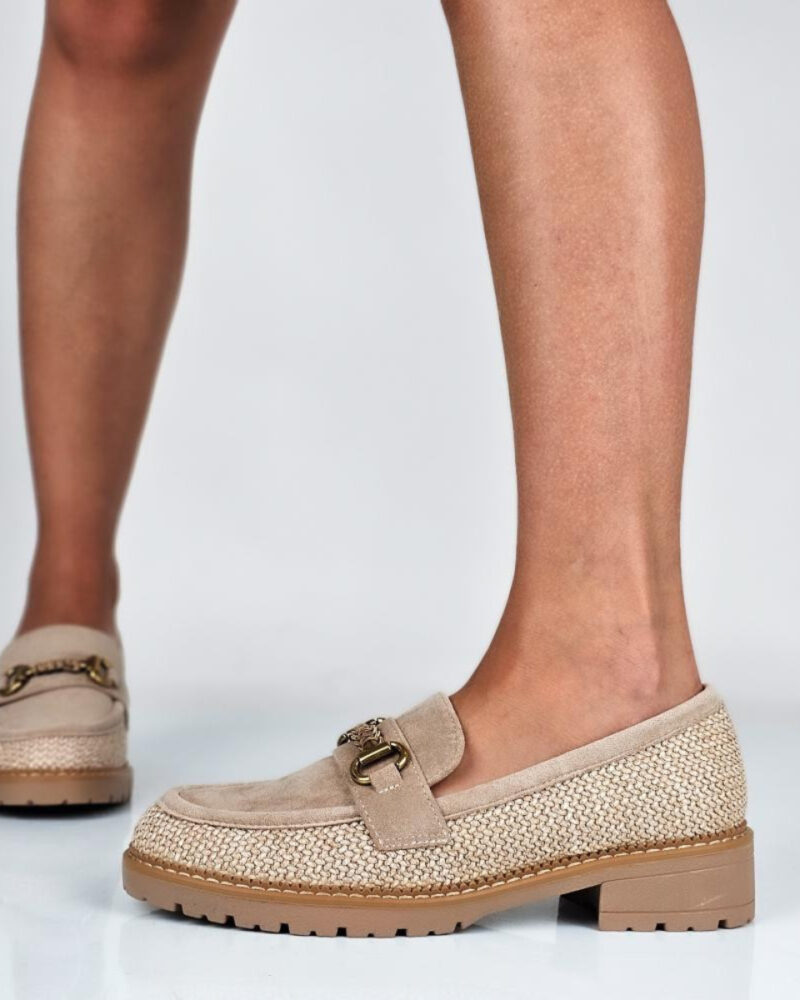 Loafers με Διακοσμητικό - Μπεζ - Image 6