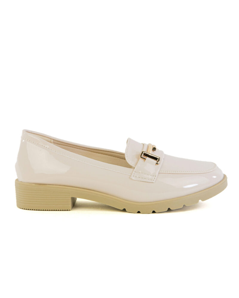 Comfort Loafers με Διακοσμητικό - Μπεζ