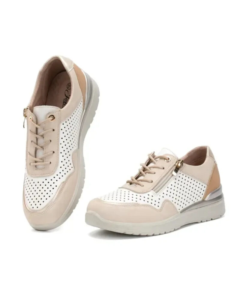 Ανατομικά Sneakers - Μπεζ - Image 5