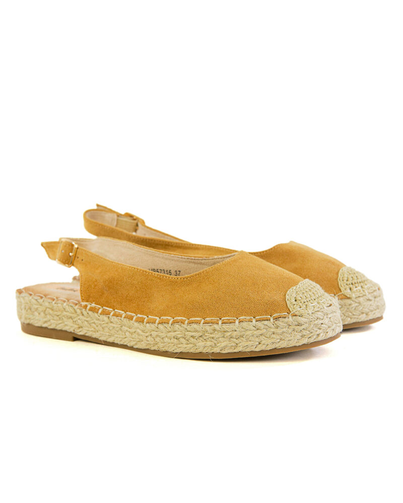 Εσπαντρίγιες Slingback - Κάμελ - Image 2