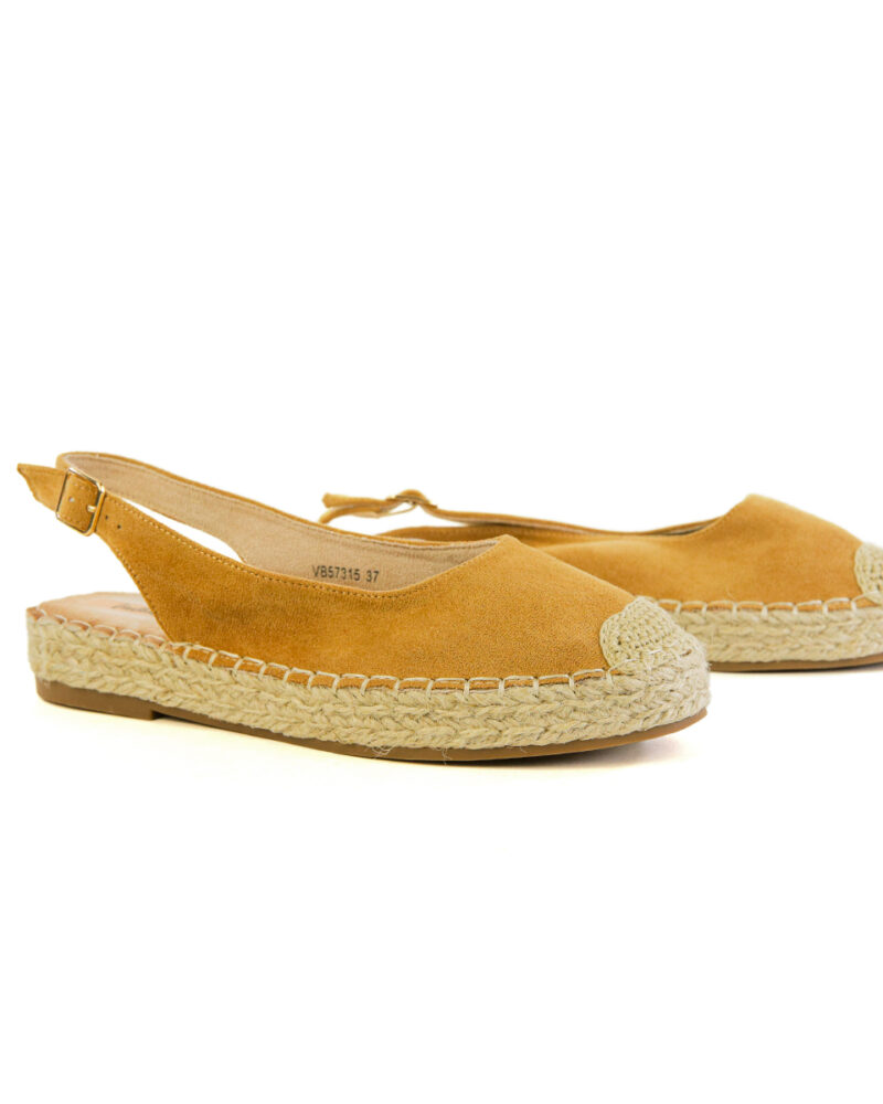 Εσπαντρίγιες Slingback - Κάμελ - Image 3