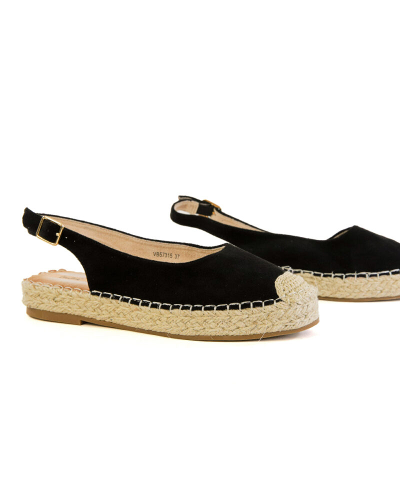 Εσπαντρίγιες Slingback - Μαύρο - Image 4