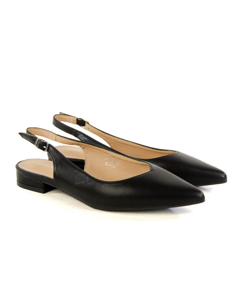 Mules Slingback - Μαύρο - Image 2