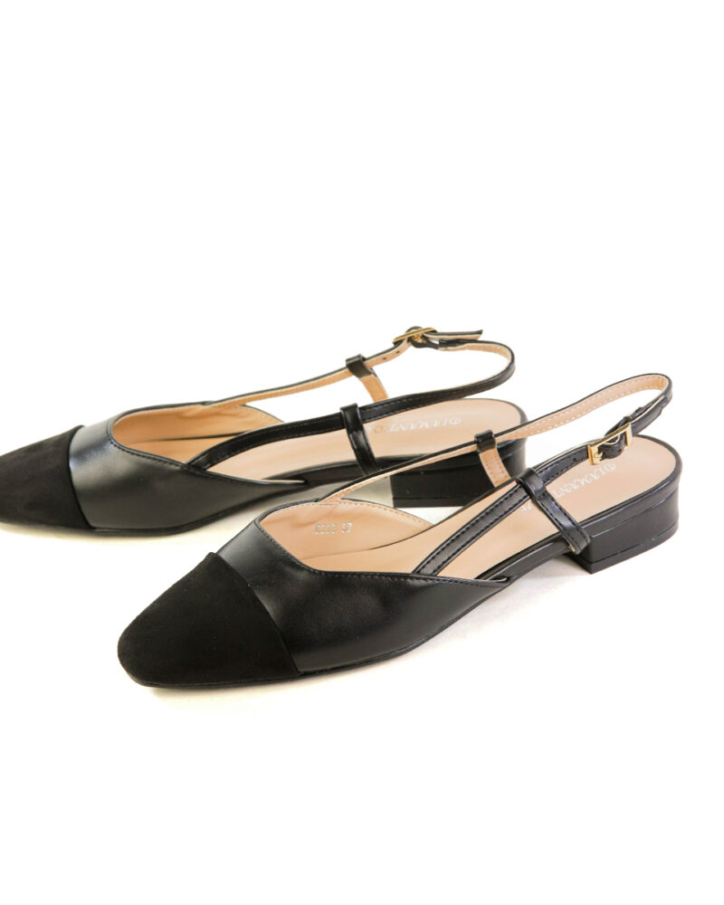 Γόβες Slingback - Μαύρο - Image 3