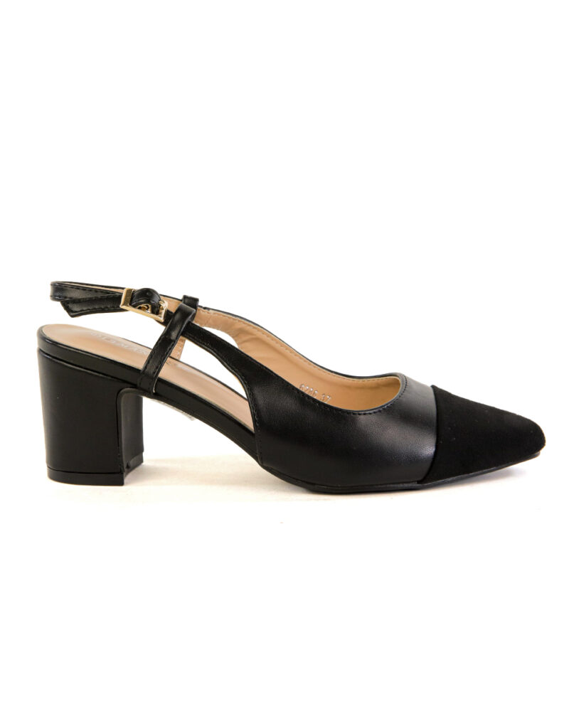 Γόβες Slingback - Μαύρο