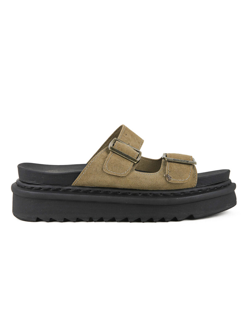 Comfort Flatform με Τόκες- Χακί