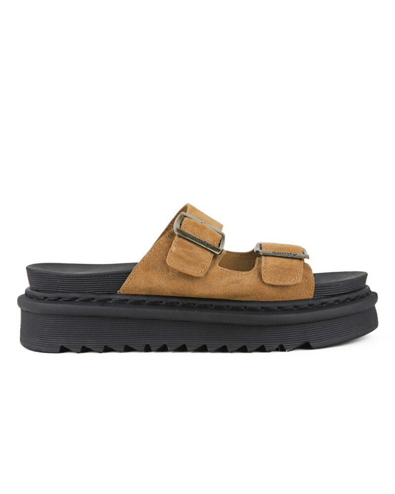 Comfort Flatform με Τόκες- Κάμελ - Image 2