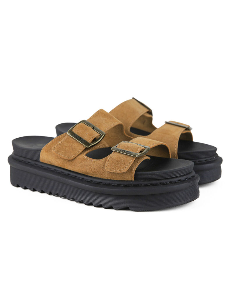 Comfort Flatform με Τόκες- Κάμελ - Image 3
