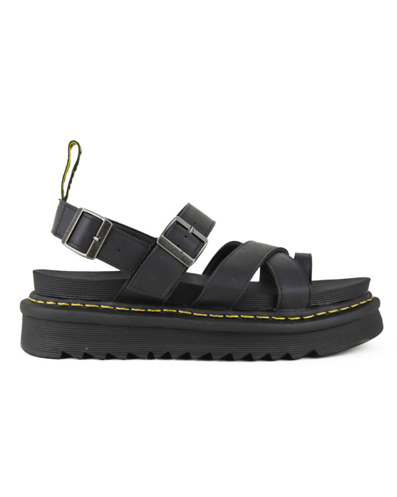 Comfort Σανδάλια Flatform - Μαύρο
