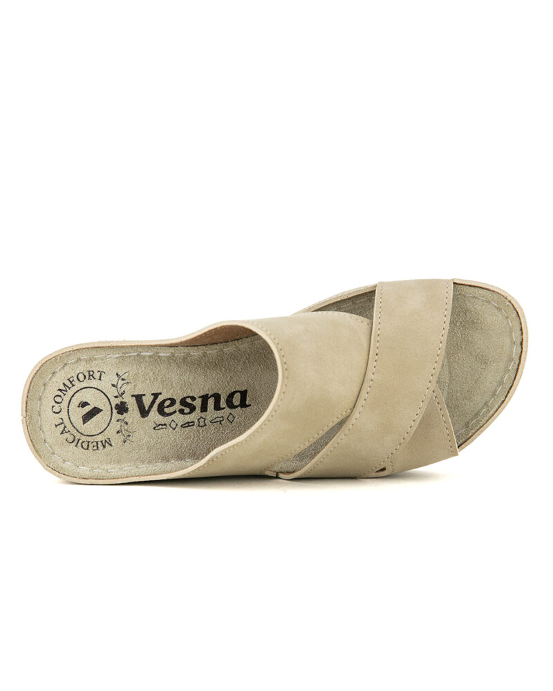 Ανατομικές Παντόφλες Medical Comfort Vesna - Μπεζ - Image 3