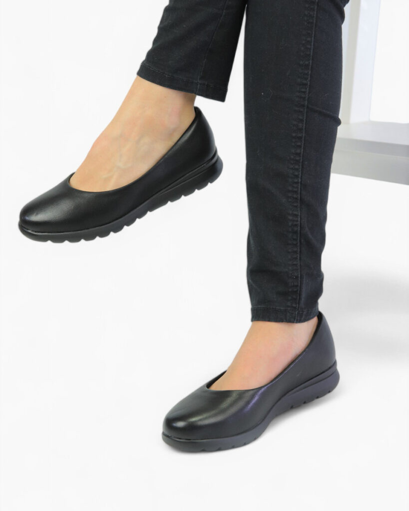 Comfort Μπαλαρίνες - Μαύρο