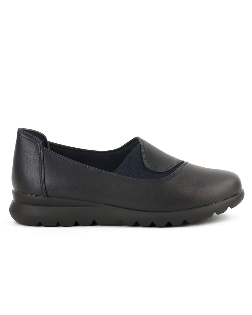 Ανατομικές Μπαλαρίνες με Λάστιχο στο Κουντεπιέ - Μπλε