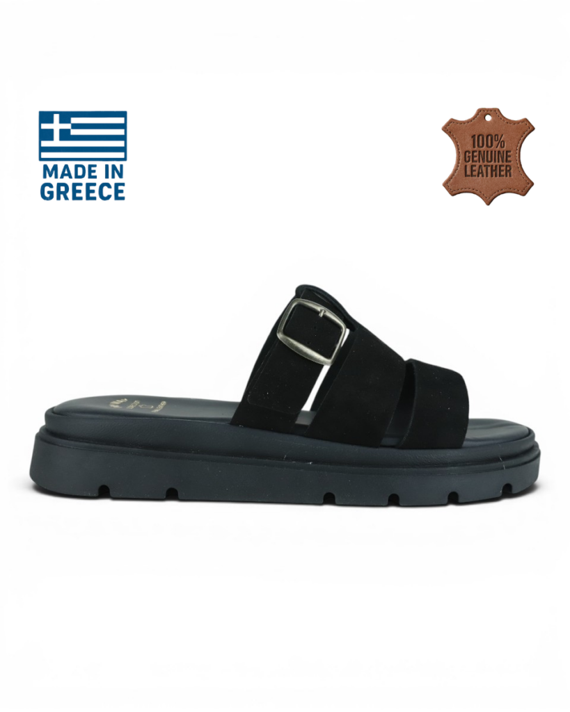 Flatforms με Ρυθμιζόμενη Τόκα - Μαύρο